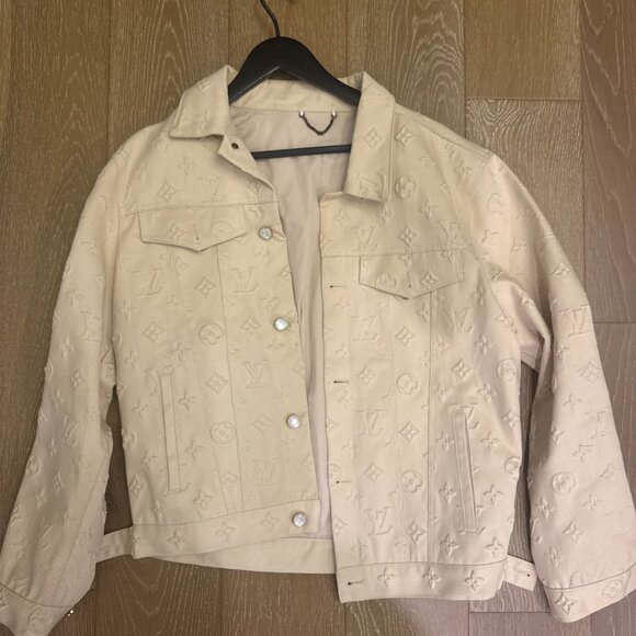 Louis Vuitton Other - Louis Vuitton - Monogram Embossed Denim Jacket